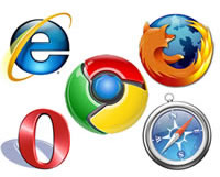 optimales Erscheinungsbild ihrer Webseite bei verschiedenen Browsern